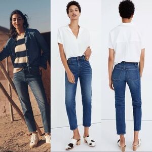 Madewell Carsondale Wash Classic Straight Jeans
